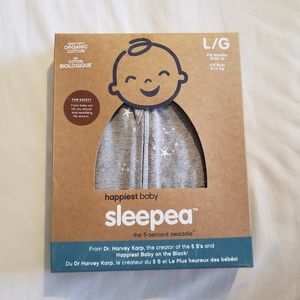 New in box! Sleepea 5 second swaddle Large